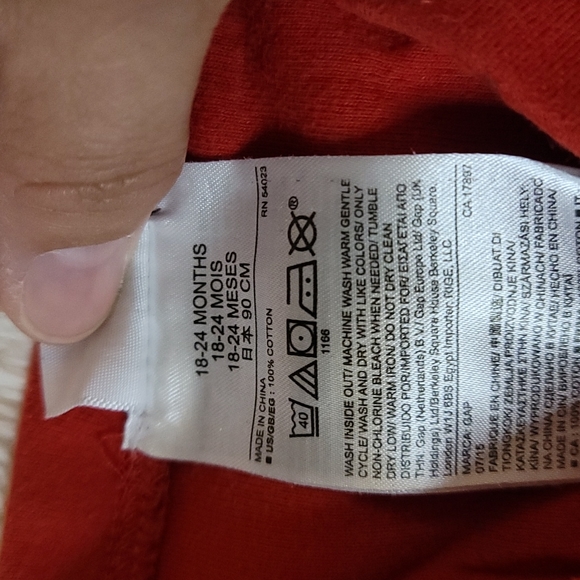 Pajama pants, Girls,Toddler, Size 2 years old, Gap - Picture 3 of 4